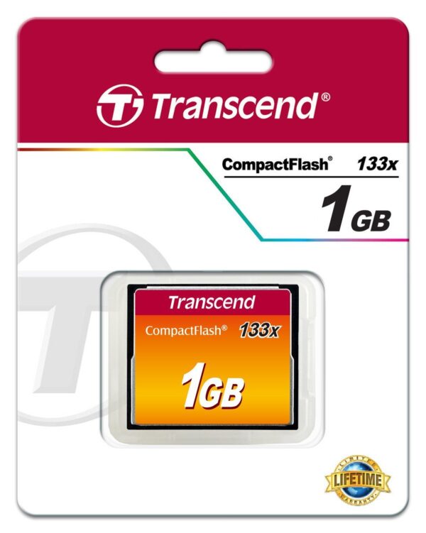 Transcend 1GB 133x CompactFlash Memory Card