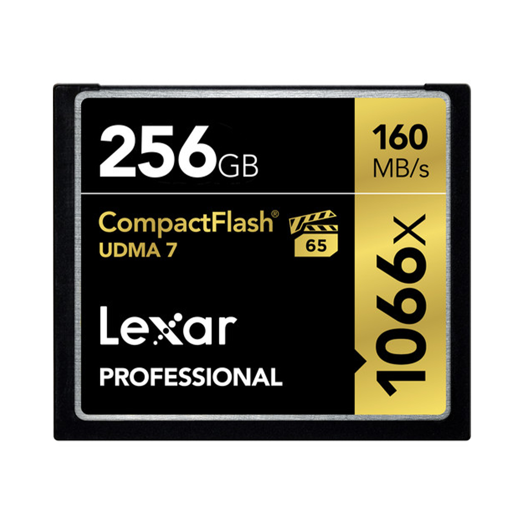 1 Lexar 256GB Professional 1066x CompactFlash Memory Card (UDMA 7) - Image 1