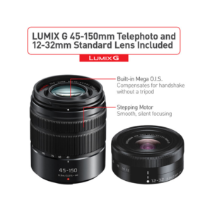 Panasonic Lumix GX85 Mirrorless Camera with 12-32mm and 45-150mm Lenses - Image 17