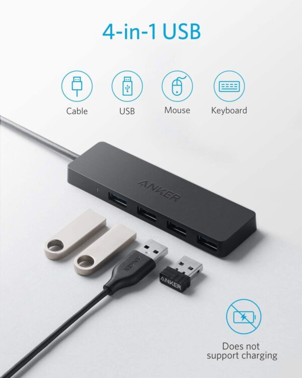 Anker 4-Port USB 3.0 Hub - Image 3