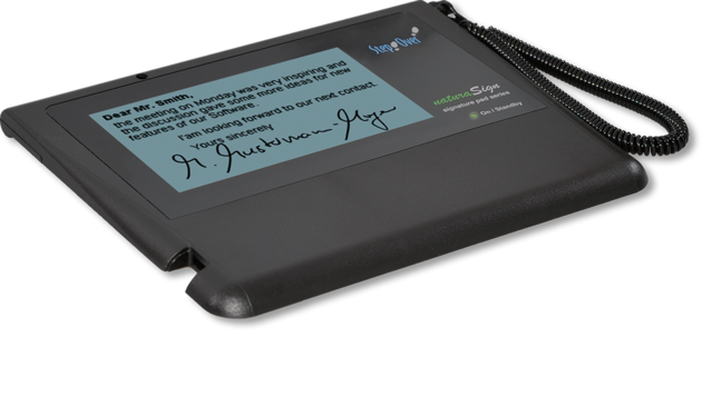 nat1 StepOver naturaSign Pad Economy Digital Signature Pad - Image 1