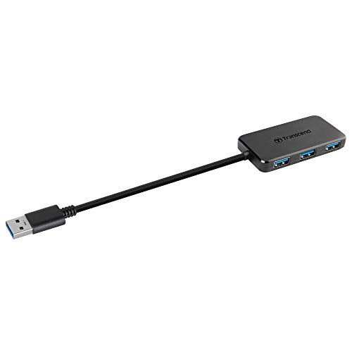 74F22367-B33F-43DB-BB5B-A4E4E2B44402 Transcend Super Speed USB 3.0 4-Port Hub TS-HUB2K - Image 1