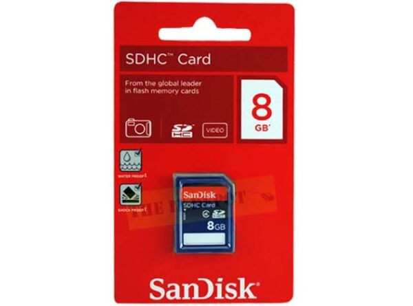 SanDisk 8GB Class 4 SDHC Memory Card - Image 2
