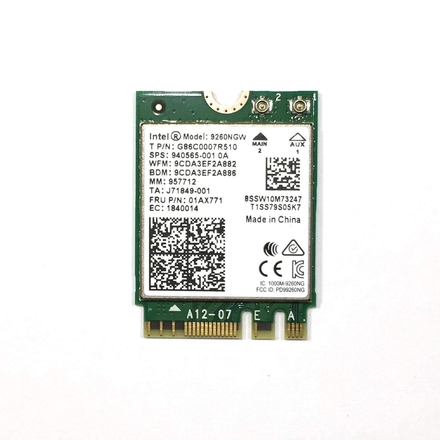 1 Intel 9260NGW WiFi Card - Image 1