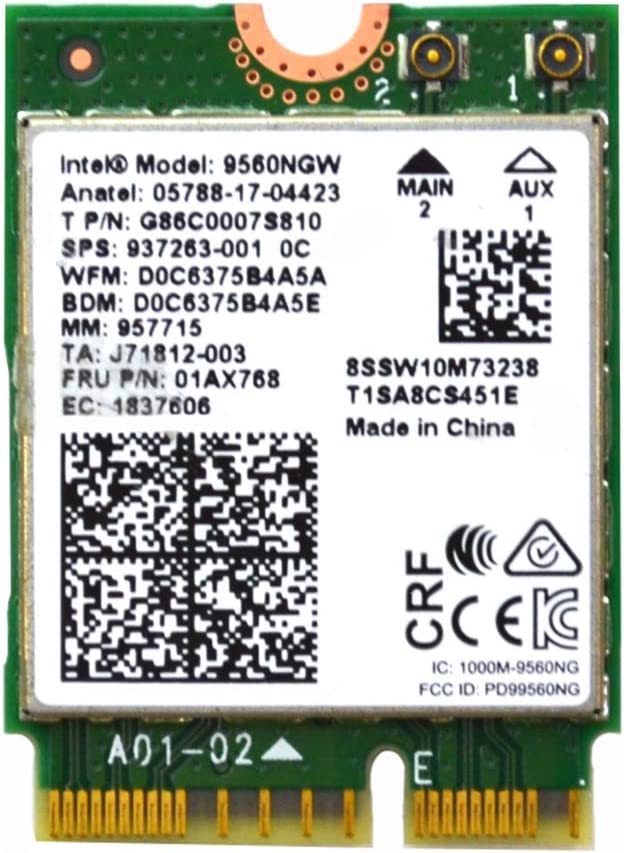 1 Intel 9560NGW WiFi Card - Image 1
