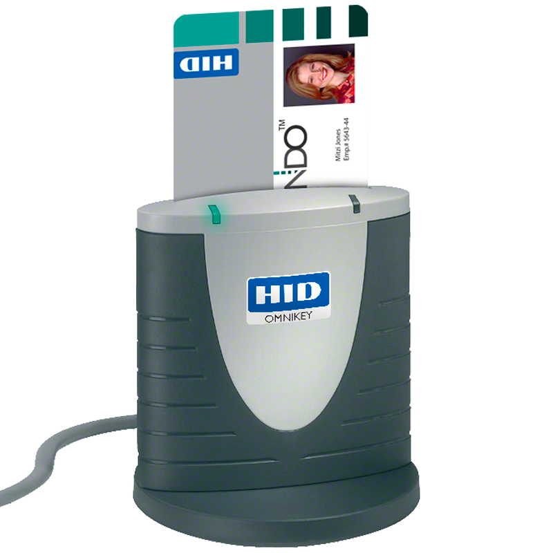 1 HID Omnikey 3121 USB Smart Card Reader - Image 1