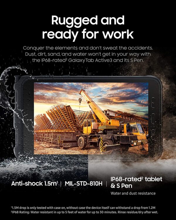 Samsung Galaxy Tab Active3 Rugged Tablet - Image 2