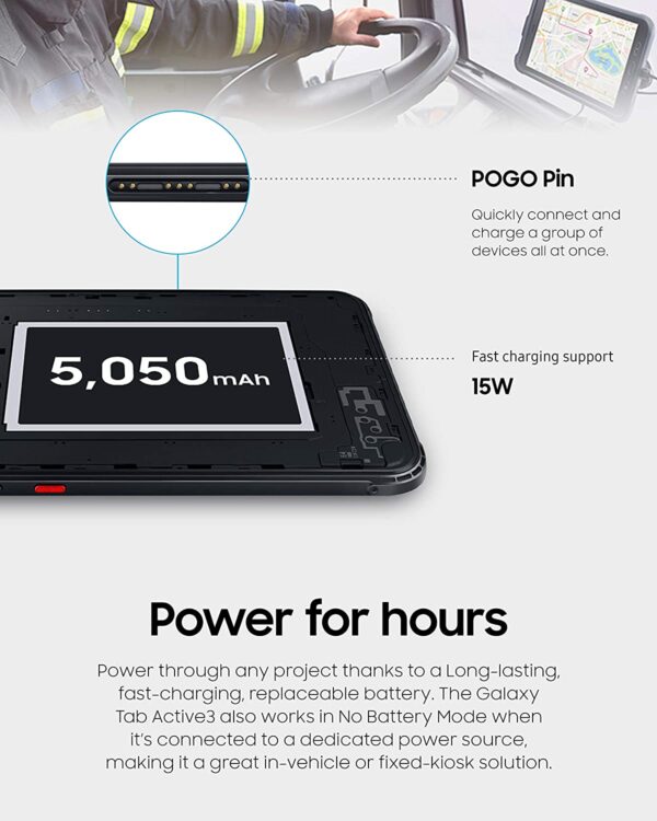 Samsung Galaxy Tab Active3 Rugged Tablet - Image 4