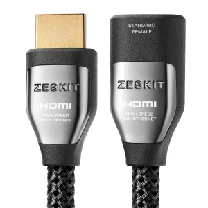 Zeskit Cinema Plus 4K Male to Female High Speed HDMI Extension Cable - Image 3