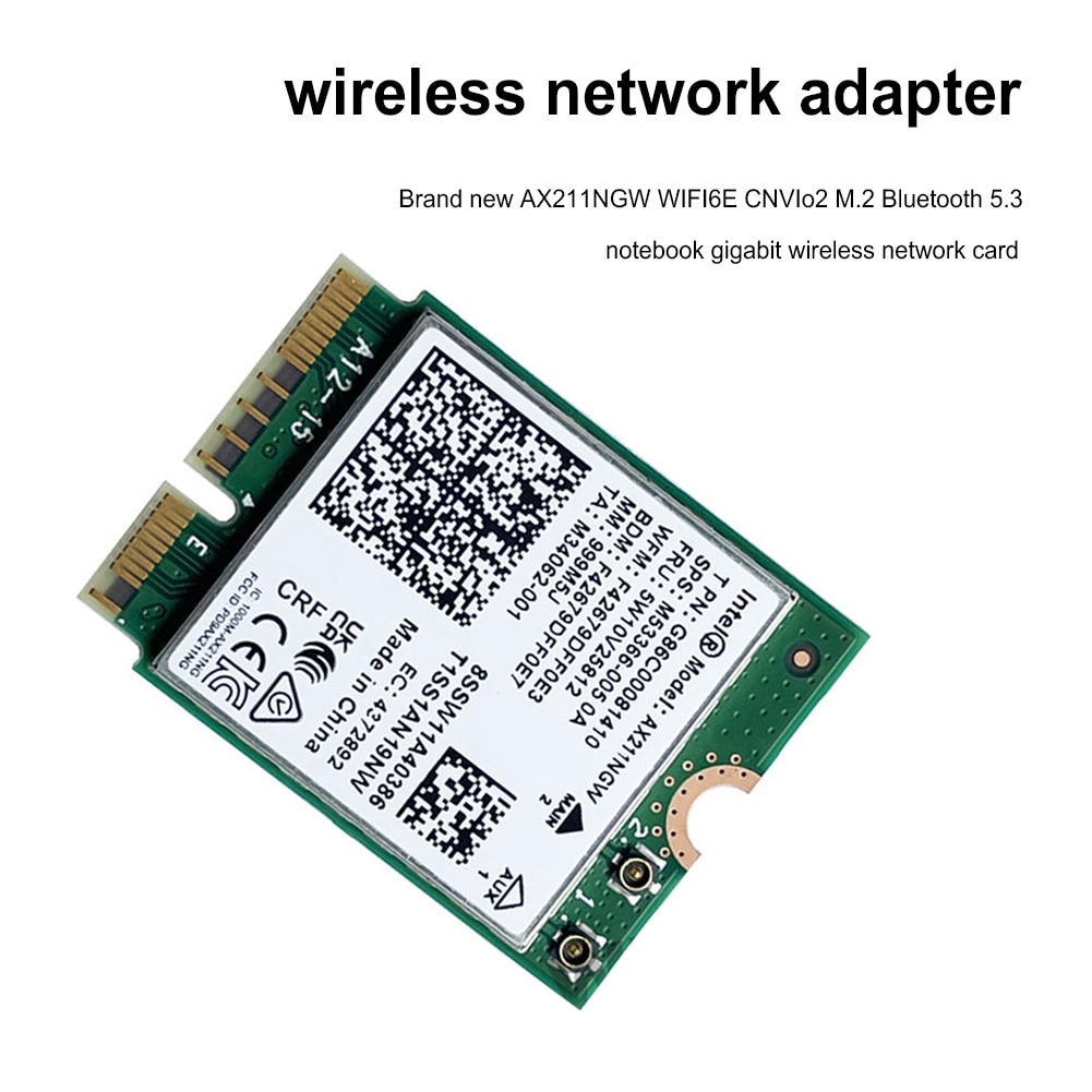 Intel AX211 WIFI 6E Wi-Fi Adapter AX211NGW – DeviEstore