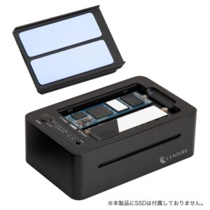 Century CRCBM2NV2U32CP External Cradle for Cloning M.2 NVMe SSD without PC - Image 4