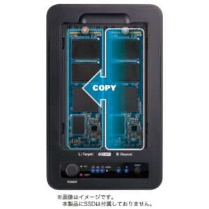 Century CRCBM2NV2U32CP External Cradle for Cloning M.2 NVMe SSD without PC - Image 3
