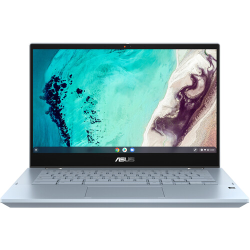 71D3E2vG1eL._AC_SL1500_ ASUS 14" 128GB Multi-Touch 2-in-1 Chromebook Flip CX3 (AI Blue) - Image 1