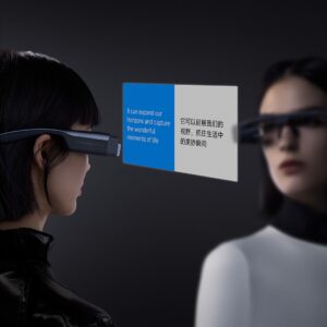 Xiaomi Mijia Glasses Camera Mini Cam 1X-15X Hybrid Zoom AR Optical Display HAF Tracking Built-in Storage - Image 5
