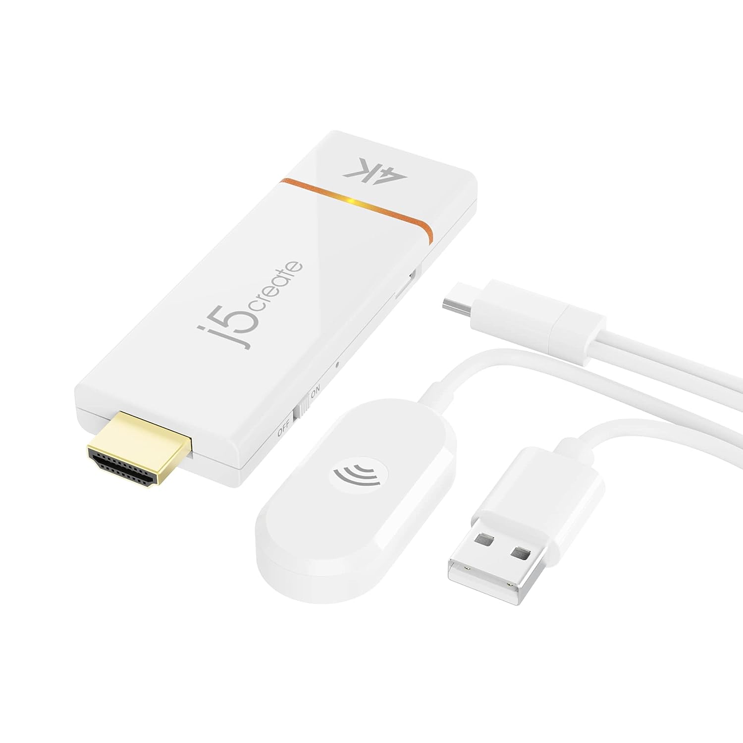 51t3WzO6QWL._SL1500_ j5create ScreenCast 4K HDMI Wireless Display Adapter - Image 1
