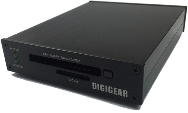 DIGIGEAR UATASD ATA Flash PCMCIA PC Card & SD/SDHC/SDXC to USB 3.0 Industrial Grade Card Reader