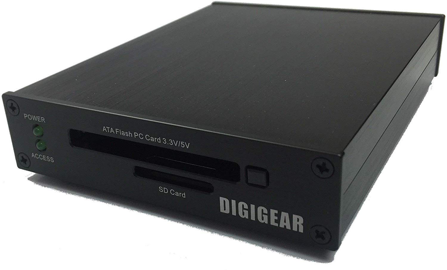 61zy8p-GhqL DIGIGEAR UATASD ATA Flash PCMCIA PC Card & SD/SDHC/SDXC to USB 3.0 Industrial Grade Card Reader - Image 1
