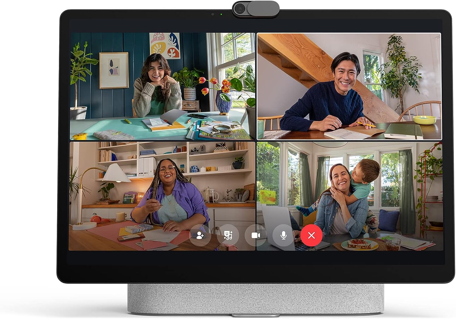 71EE6B9HroL._AC_SL1500_ Facebook Meta Portal Plus Smart Video Calling 14” Touch Screen with Stereo Speakers - Image 1
