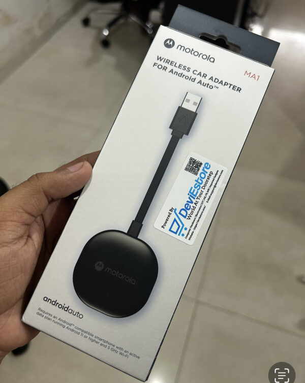 Motorola MA1 Wireless Android Auto Car Adapter - Image 2