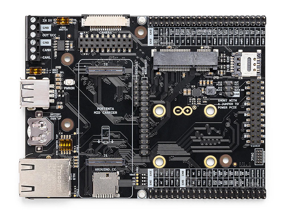 1 Arduino Portenta Mid Carrier - Image 1