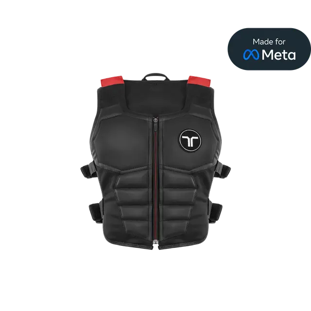 1-3 bHaptics TactSuit X16 Haptic Vest with 16 Vibration Motors for VR - Image 1