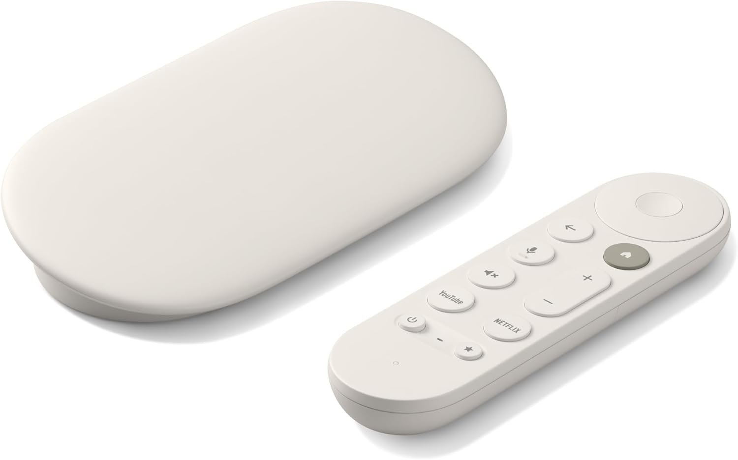 Porcelain Google TV Streamer 4K Porcelain - Image 1